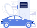 پیش‌نمایش فایل automobile-refueling-and-paying-card-11847556 از پک سوخت گیری ماشین