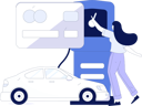 پیش‌نمایش فایل girl-login-account-for-car-refueling-11847531 از پک سوخت گیری ماشین