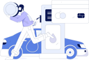 پیش‌نمایش فایل paying-through-card-for-filling-up-car-tank-11847551 از پک سوخت گیری ماشین