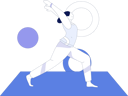 پیش‌نمایش فایل girl-doing-body-stretching-exercise-11847941 از پک یوگا