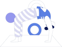 پیش‌نمایش فایل girl-doing-chakrasana-11847943 از پک یوگا