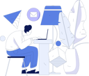 پیش‌نمایش فایل employee-is-sending-emails-11846863 از پک خانه