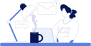 پیش‌نمایش فایل employee-works-remotely-11846855 از پک خانه