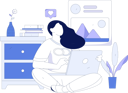 پیش‌نمایش فایل woman-is-doing-designing-11846859 از پک خانه