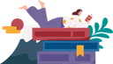 پیش‌نمایش فایل female-reading-book-11805815 از پک خواندن
