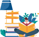 پیش‌نمایش فایل female-reading-book-11805819 از پک خواندن