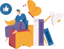 پیش‌نمایش فایل man-reading-book-11805824 از پک خواندن