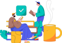 پیش‌نمایش فایل people-enjoying-reading-11845442 از پک دانش