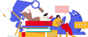 پیش‌نمایش فایل people-reading-books-11845457 از پک دانش