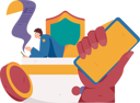 پیش‌نمایش فایل boy-doing-mobile-payment-11811687 از پک امور مالی