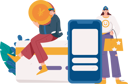 پیش‌نمایش فایل people-doing-mobile-payment-11811685 از پک امور مالی