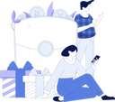 پیش‌نمایش فایل people-putting-money-in-angpow-11846726 از پک تجارت الکترونیک