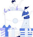 پیش‌نمایش فایل people-using-digital-wallet-11846734 از پک تجارت الکترونیک