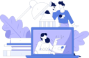 پیش‌نمایش فایل girl-getting-study-idea-11846693 از پک آموزش