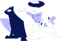 پیش‌نمایش فایل girl-reading-literature-11846713 از پک آموزش