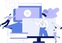 پیش‌نمایش فایل man-taking-online-class-11846696 از پک آموزش