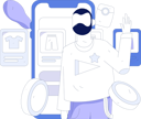 پیش‌نمایش فایل boy-shopping-online-11846643 از پک تجارت الکترونیک