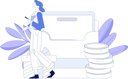 پیش‌نمایش فایل girl-looking-for-financial-mail-11846669 از پک تجارت الکترونیک