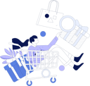 پیش‌نمایش فایل woman-doing-online-shopping-11846623 از پک تجارت الکترونیک