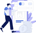 پیش‌نمایش فایل boy-doing-card-payment-11846545 از پک تجارت الکترونیک