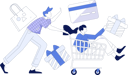 پیش‌نمایش فایل couple-doing-shopping-11846564 از پک تجارت الکترونیک
