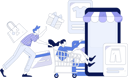 پیش‌نمایش فایل couple-shopping-online-11846547 از پک تجارت الکترونیک