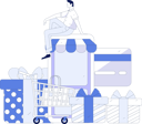 پیش‌نمایش فایل man-doing-online-shopping-11846559 از پک تجارت الکترونیک