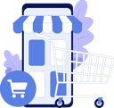 پیش‌نمایش فایل online-shopping-app-11846551 از پک تجارت الکترونیک