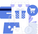 پیش‌نمایش فایل online-shopping-application-11846535 از پک تجارت الکترونیک