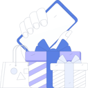 پیش‌نمایش فایل online-shopping-application-11846540 از پک تجارت الکترونیک