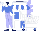 پیش‌نمایش فایل online-shopping-marketing-11846556 از پک تجارت الکترونیک