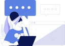 پیش‌نمایش فایل businesswoman-doing-online-communication-11846088 از پک کسب و کار