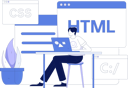 پیش‌نمایش فایل employee-develops-new-website-11846073 از پک کسب و کار