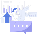پیش‌نمایش فایل employee-presents-analytical-data-11846096 از پک کسب و کار