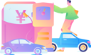 پیش‌نمایش فایل automobile-refueling-and-paying-card-11895253 از پک سوخت گیری ماشین