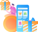 پیش‌نمایش فایل boy-shopping-via-mobile-app-11895143 از پک تجارت الکترونیک