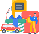 پیش‌نمایش فایل boy-at-fuel-station-11896302 از پک سوخت گیری ماشین