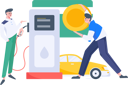 پیش‌نمایش فایل boy-refueling-car-at-gas-station-11896305 از پک سوخت گیری ماشین