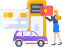 پیش‌نمایش فایل girl-login-account-for-car-refuelling-11896313 از پک سوخت گیری ماشین