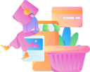 پیش‌نمایش فایل boy-using-mobile-shopping-app-11895161 از پک خرید آنلاین
