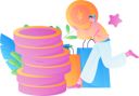 پیش‌نمایش فایل man-collecting-coin-11895173 از پک خرید آنلاین