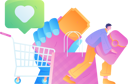 پیش‌نمایش فایل man-using-shopping-voucher-11895178 از پک خرید آنلاین