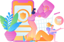 پیش‌نمایش فایل people-doing-secure-mobile-shopping-11895162 از پک خرید آنلاین