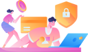 پیش‌نمایش فایل boy-doing-online-card-payment-11895307 از پک امور مالی