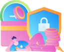 پیش‌نمایش فایل boy-doing-secure-payment-11895303 از پک امور مالی