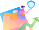 پیش‌نمایش فایل girl-doing-secure-card-payment-11895302 از پک امور مالی