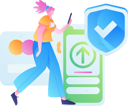 پیش‌نمایش فایل girl-doing-secure-mobile-payment-11895292 از پک امور مالی