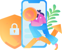 پیش‌نمایش فایل girl-using-secure-mobile-payment-11895299 از پک امور مالی