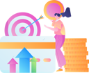 پیش‌نمایش فایل woman-achieving-financial-target-11895318 از پک امور مالی