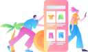 پیش‌نمایش فایل digital-shopping-11895912 از پک خرید